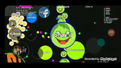 Electric ⚡ | Blob.io Short Montage  WORLD RECORD TRICK 50K MASS TO 400K IN ONE TRICK!!!!