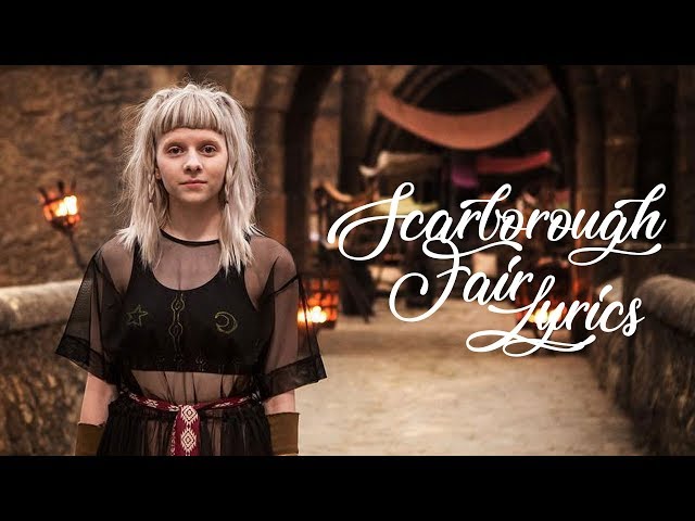 Scarborough Fair- Aurora (Lyrics) 