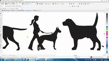Corel Draw Tips & Tricks  How to find Dog silhouette