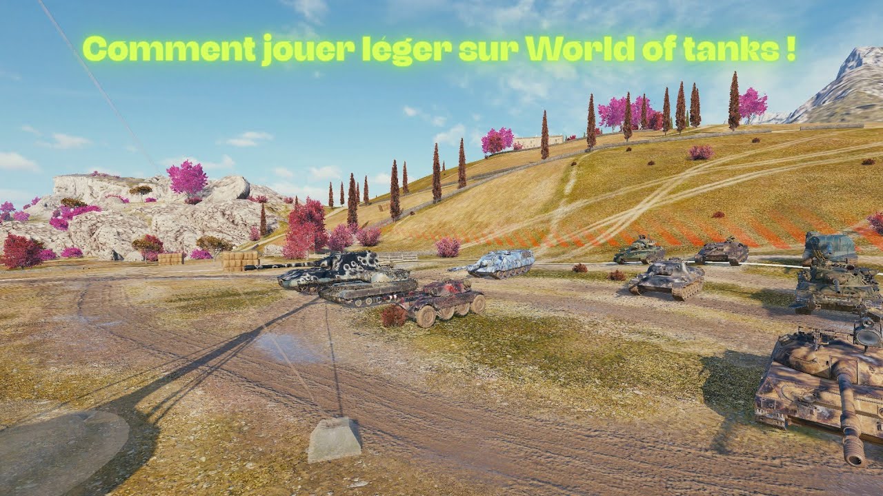 Comment jouer léger sur World of tanks (EBR 105, RHM) !!!!!