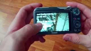 Show Firmware version (Canon SX220HS,CHDK,Clock)