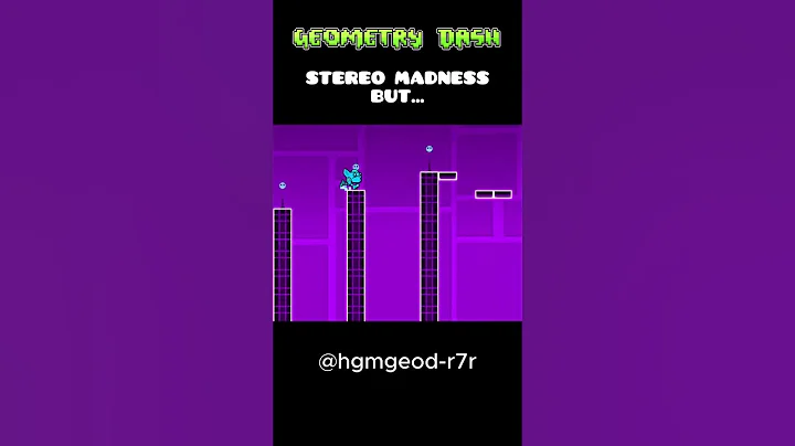 Stereo Madness But... #geometrydash #gd #games#roptop #trending #meme #fyp #funny #viral #youtube
