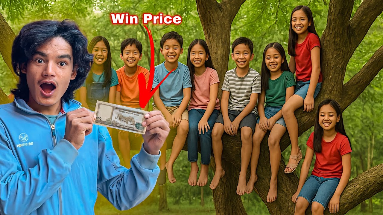 Who Can Stay on The Tree Until The End? | को अन्तसम्म रूखमा बस्न सक्छ? 😃| Fun Challenge…