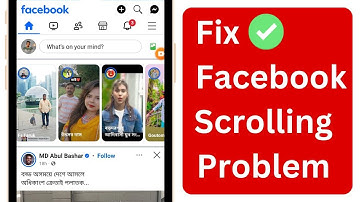 Facebook Scroll Down Problem | How to Fix Facebook Scrolling Problem