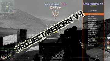 [PS3] Poject Reborn V4 MW2 RTM Mod Menu [1.14]
