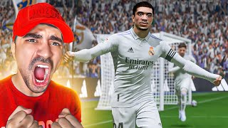 مهنة لاعب : اعادة مباراة ريال مدريد و مانشيستر سيتي ( هاتريك ) - FIFA 23 !! 😱🔥