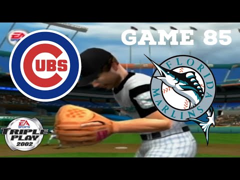 Triple Play Baseball 2002 Full Game sim: Marlins vs Cubs Game 85