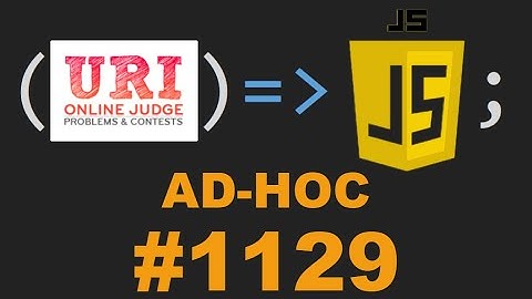 LÓGICA DE PROGRAMAÇÃO - URI 1129 - JAVASCRIPT