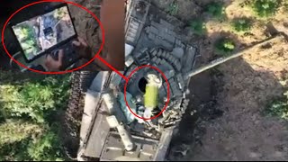 Celebrity Showing Drone Operator Drop Thermobaric Grenade, Destroying T-72B Tank Wealth