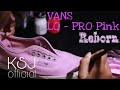How Repaint Vans Lo-Pro Pink with KSJ Leather paint