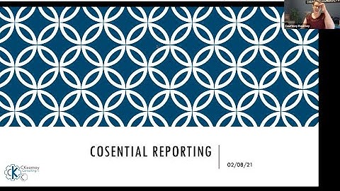 Cosential Reporting Webinar