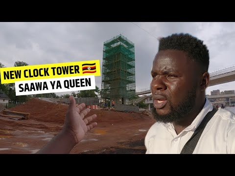 Kampala Flyover Updates, New Clock Tower (Saawa Ya Queen) Road Tarmacking & Footbridges