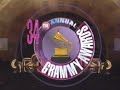 34th Annual Grammy Awards (highlights - part 1 of 2) February 25, 1992