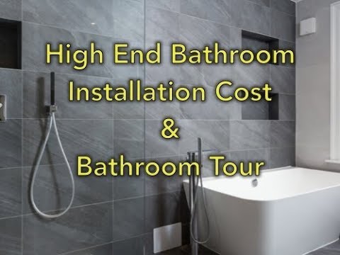 How much does a luxury bathroom renovation cost? Bathroom tour.