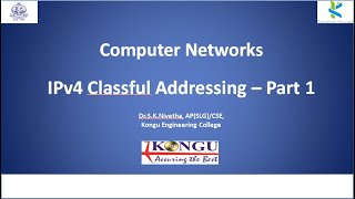 IPv4 Classful Address | Part-1 | In English | Computer Networks | CS Lectures by SKN