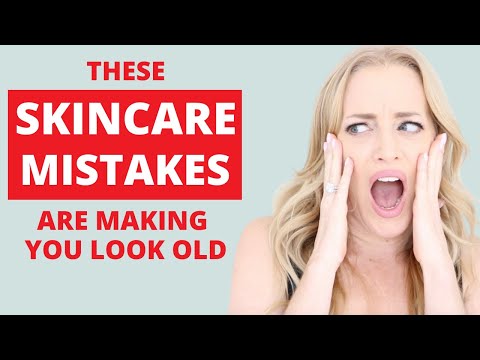 These Skincare Mistakes Are Making You Look Old