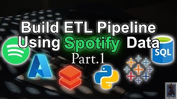 Spotify Music Database |  Azure ETL Project | Data Engineer Portfolio Project  | Part 1