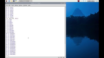 How to use bin, hex and oct in Python3 IDLE on your Raspberry Pi Raspbian, Raspberry Pi OS or Linux.