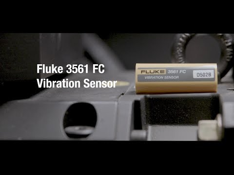Introducing the Fluke 3561 FC Vibration Sensors
