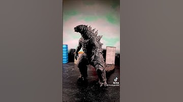 Hiya toys Godzilla 2019 stopmotion test