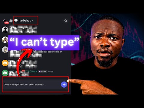 Arichain Discord I Can T Type A Message In Discord