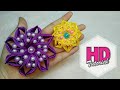 DIY  - Bintang Jatuh || Tutorial Simple Kanzashi Flower || Satin Ribbon Flower || HD Tutorial