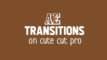 ae inspired transitions on ccp