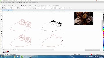 Corel Draw Tips & Tricks Cut and Engrave inside parts PART 2
