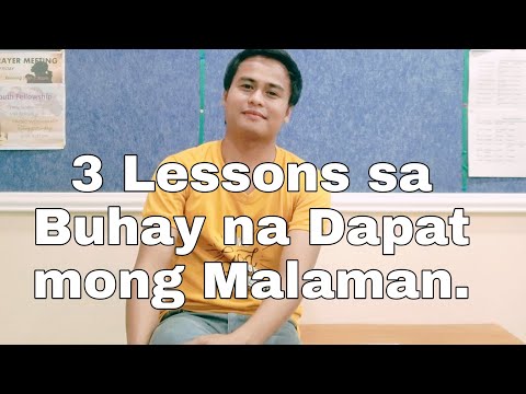 Video: Diborsyo Bilang Aral Sa Buhay