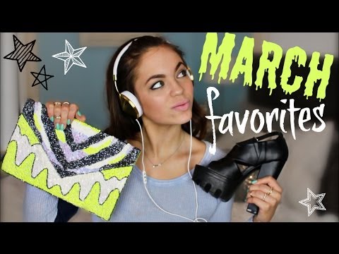 March Favorites 2014Fashion Beauty  MORE