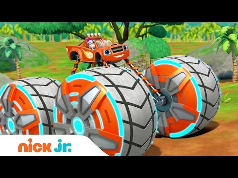 New Blaze Power Tires Coming Oct. 16th 👀 Sneak Peek | Blaze & the Monster Machines | Nick Jr.