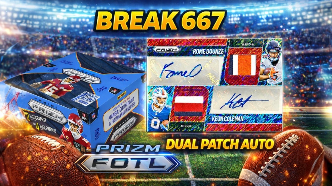 This is the FIRST TIME They've Made These in FOTL 🔥🏈 Break 667 - 2025 Prizm Football FOTL PYT Break