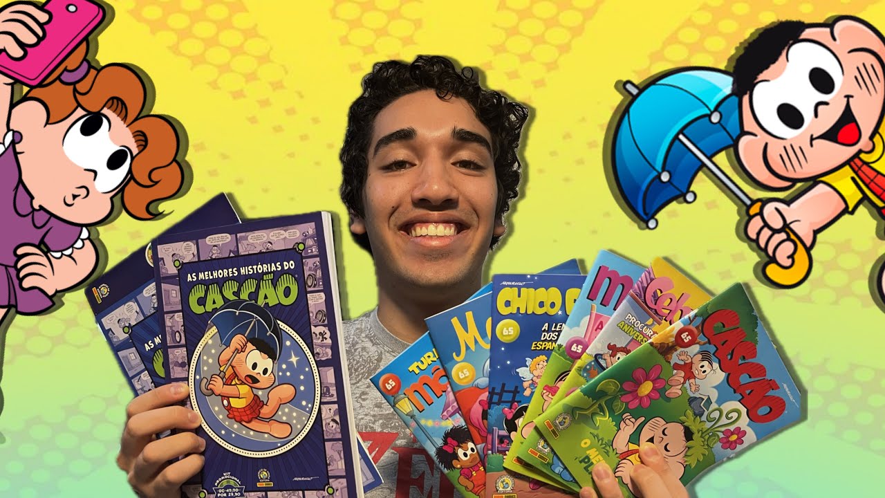 Monica's Gang Comics 65 + Cascão's Best Stories 01 - YouTube