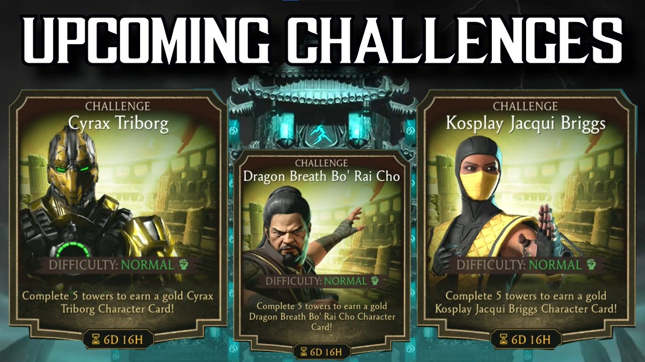 Mortal Kombat Mobile Info - Upcoming events and challenges updates