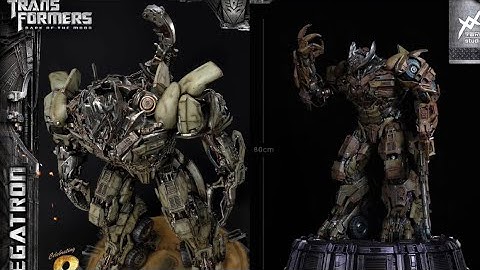 Prime 1 Studio vs Cosmic Brothers DOTM Megatron statue - quick comparisons