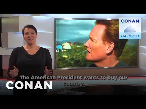 Conan Makes Headlines In Greenland | CONAN on TBS