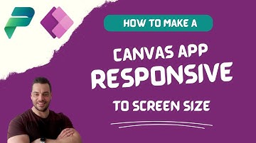 Responsive design 101 | Microsoft Power Platform Canvas Apps | Power Platform Principles