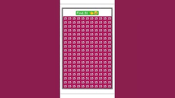 find the odd number 😆👉51 #quiz #maths #puzzle #iqtest #gk #education #logicriddles #iq