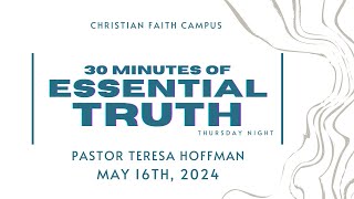 What You Were Designed For, Essential Truth with Pastor Teresa Hoffman  Christian Faith Campus