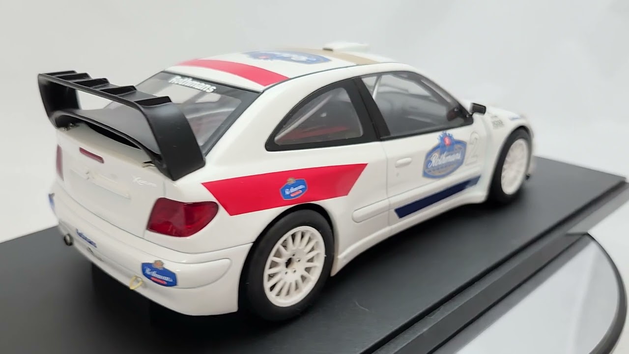 Autoart Racing Division 2004 Citroen Xsara Custom Rothmans Livery