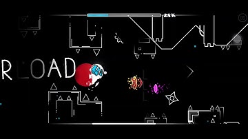 “Overload” 100% (Easy Demon) by Sparkle224 | Geometry Dash