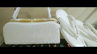 草履や和装バッグもお取り寄せ対応にて│徳島市の呉服店・きもの婦久や│フォーマル セミフォーマル 訪問着 成人式 振袖 向けなど