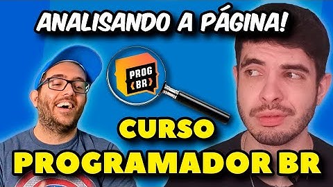 Curso Programador BR é bom? Analisando a página do curso!