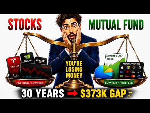 Thumbnail for Stocks vs Mutual Funds: Which Makes You Richer, Faster? (The Real Numbers)