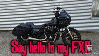 1991 FXR Superglide Harley-Davidson club style. Listen to that authentic Harley-Davidson sound #5