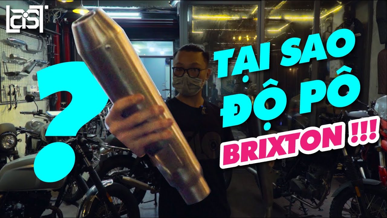 Tại sao #Brixton #CafeRacer của Last lại đi pô độ... - youtube