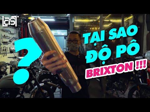 Video Tại sao #Brixton #CafeRacer của Last lại đi pô độ... - youtube