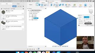Changing the Scale on an Object Fusion 360 20-21