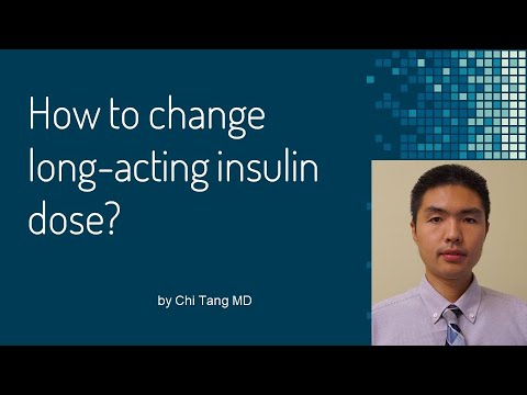 How many units of long acting insulin (Basaglar, Tresiba, Toujeo, Lantus, Levemir) should I take?