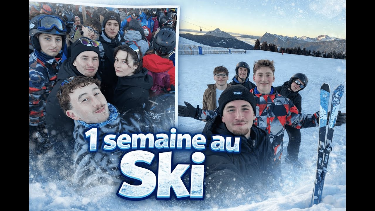 VLOG - 1 semaine au SKI ☃️🤍